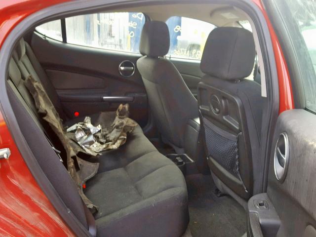 2G2WP552271103808 - 2007 PONTIAC GRAND PRIX RED photo 6