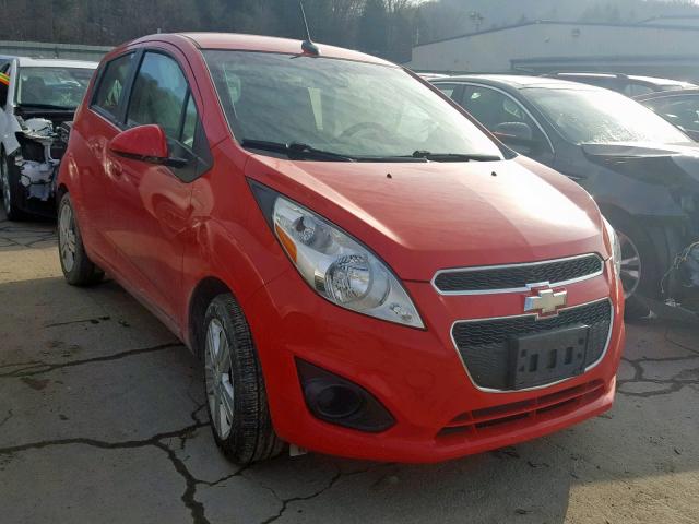 KL8CC6S96DC507677 - 2013 CHEVROLET SPARK 1LT RED photo 1