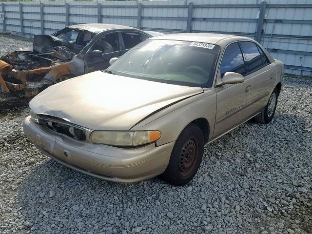 2G4WS52J541300839 - 2004 BUICK CENTURY CU TAN photo 2