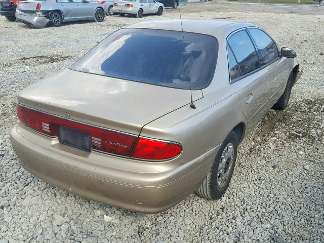 2G4WS52J541300839 - 2004 BUICK CENTURY CU TAN photo 4