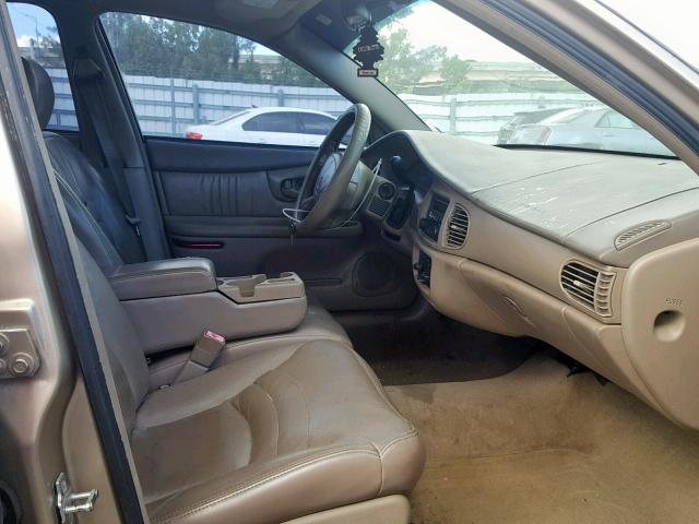 2G4WS52J541300839 - 2004 BUICK CENTURY CU TAN photo 5