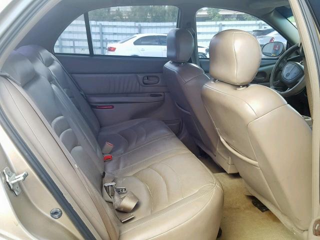 2G4WS52J541300839 - 2004 BUICK CENTURY CU TAN photo 6