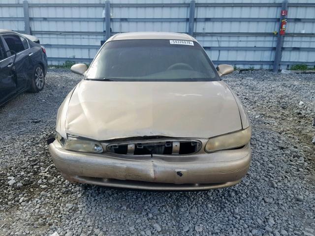 2G4WS52J541300839 - 2004 BUICK CENTURY CU TAN photo 9