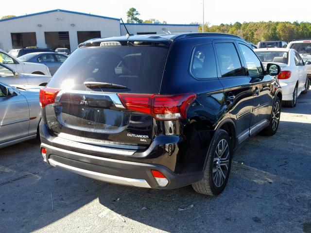 JA4AD3A30GZ037147 - 2016 MITSUBISHI OUTLANDER BLACK photo 4