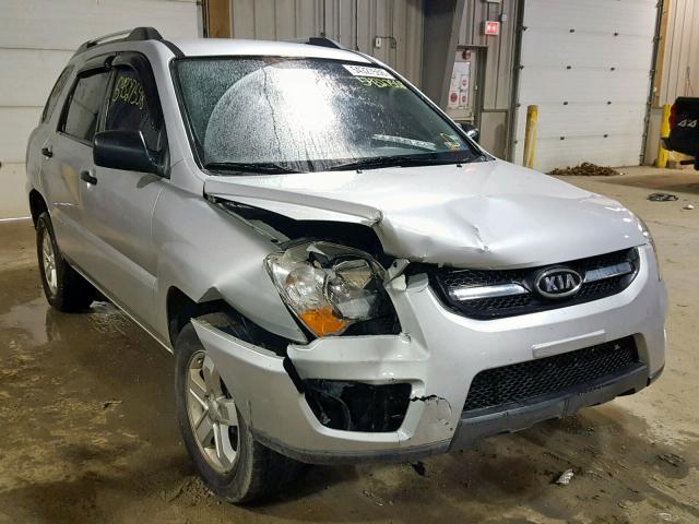 KNDJE723097560434 - 2009 KIA SPORTAGE GRAY photo 1