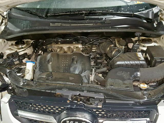 KNDJE723097560434 - 2009 KIA SPORTAGE GRAY photo 7