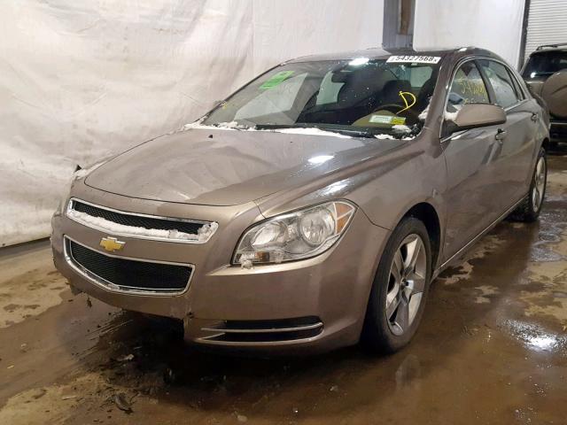 1G1ZC5E08AF173096 - 2010 CHEVROLET MALIBU 1LT GRAY photo 2
