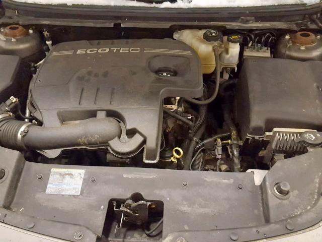 1G1ZC5E08AF173096 - 2010 CHEVROLET MALIBU 1LT GRAY photo 7