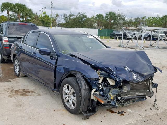 1HGCP26469A039585 - 2009 HONDA ACCORD LXP BLUE photo 1