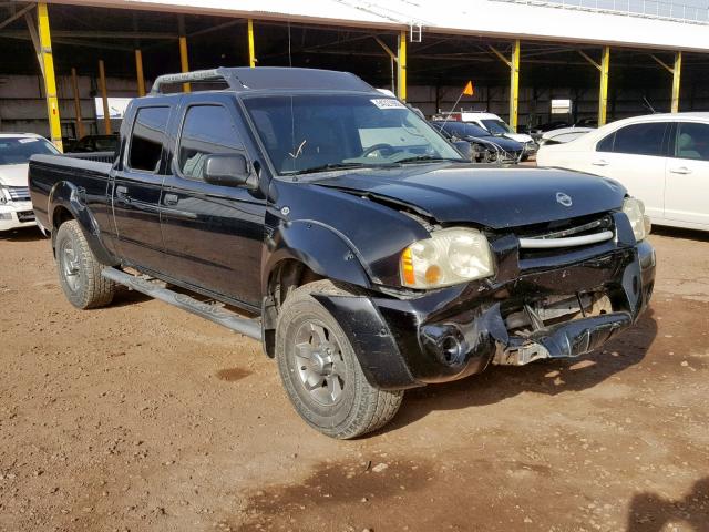 1N6ED29X13C449130 - 2003 NISSAN FRONTIER C BLACK photo 1