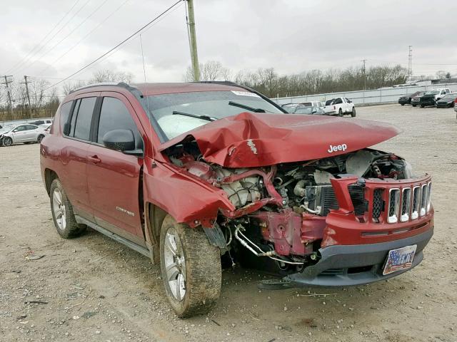 1C4NJDBB4ED506035 - 2014 JEEP COMPASS SP წითელი ფოტო 1