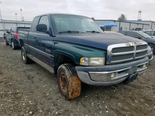 1B7KF23611J201727 - 2001 DODGE RAM 2500 BLUE photo 1