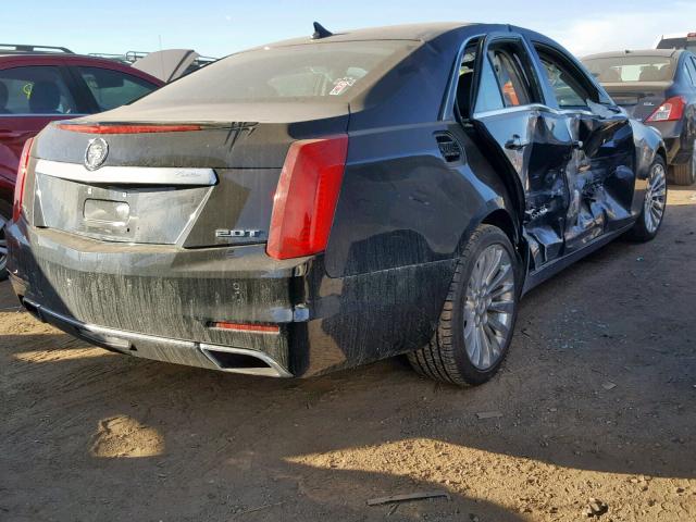 1G6AX5SXXE0162770 - 2014 CADILLAC CTS LUXURY BLUE photo 4