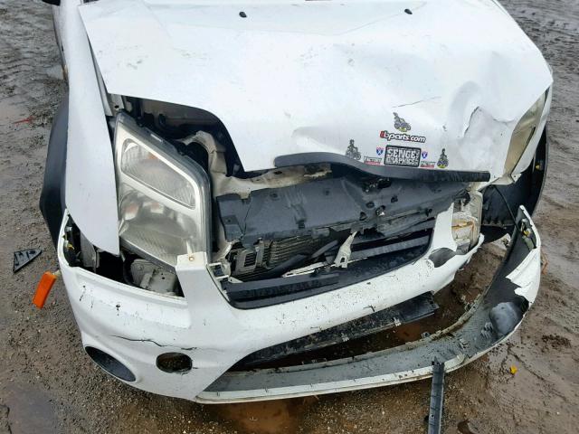 NM0LS7DN2AT009575 - 2010 FORD TRANSIT CO WHITE photo 9