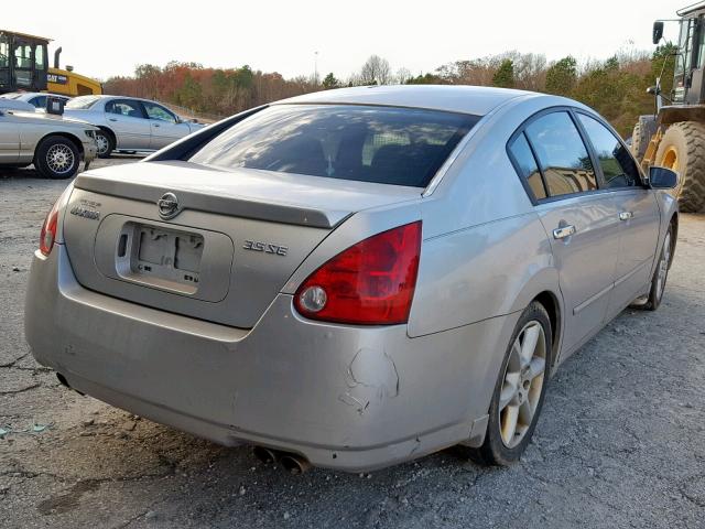 1N4BA41EX6C834913 - 2006 NISSAN MAXIMA SE SILVER photo 4