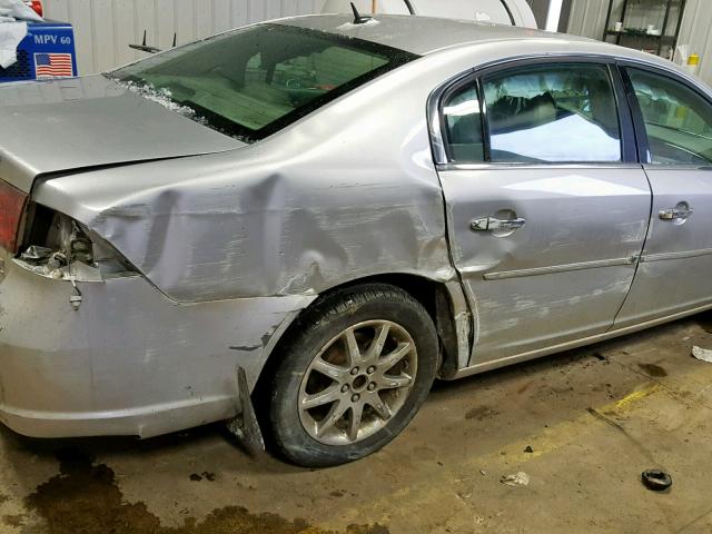 1G4HD57287U111339 - 2007 BUICK LUCERNE SILVER photo 9