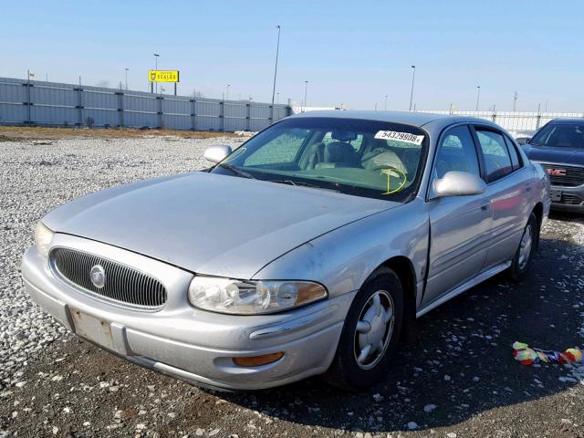 1G4HP54K4Y4125753 - 2000 BUICK LESABRE CU SILVER photo 2