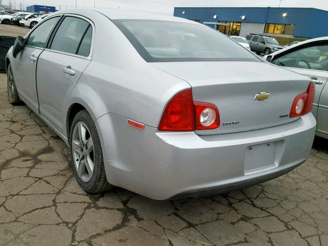 1G1ZA5EU6BF344941 - 2011 CHEVROLET MALIBU LS ვერცხლისფერი ფოტო 3