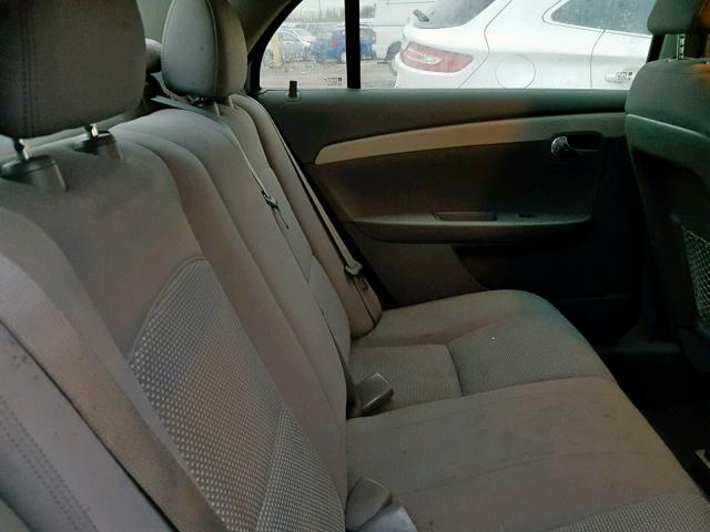 1G1ZA5EU6BF344941 - 2011 CHEVROLET MALIBU LS ვერცხლისფერი ფოტო 6