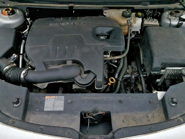 1G1ZA5EU6BF344941 - 2011 CHEVROLET MALIBU LS ვერცხლისფერი ფოტო 7