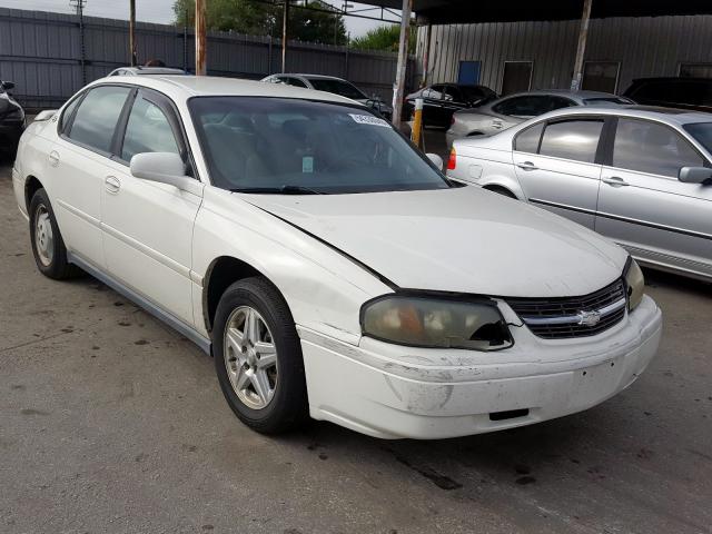 2G1WF52E959325766 - 2005 CHEVROLET IMPALA WHITE photo 1