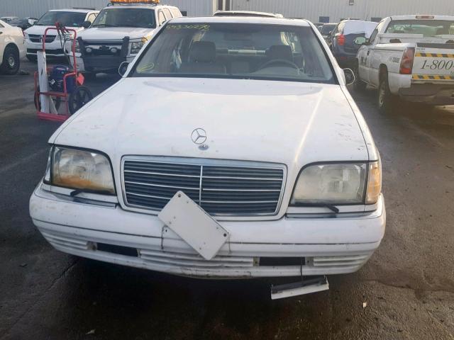 WDBGA33G0VA369897 - 1997 MERCEDES-BENZ S 320 WHITE photo 7