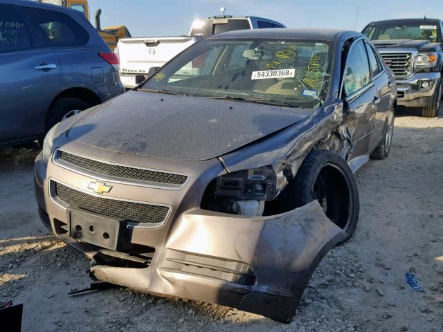 1G1ZB5E08CF323214 - 2012 CHEVROLET MALIBU LS გრაფიტი ფოტო 2