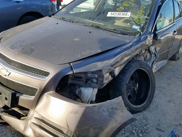 1G1ZB5E08CF323214 - 2012 CHEVROLET MALIBU LS გრაფიტი ფოტო 9