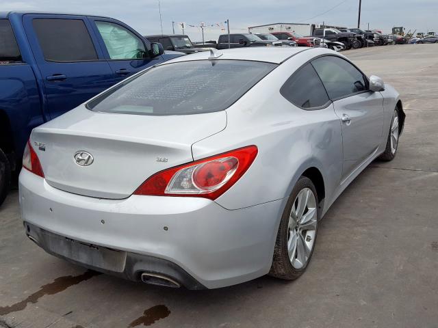 KMHHU6KH5CU068347 - 2012 HYUNDAI GENESIS COUPE 3.8L  photo 4