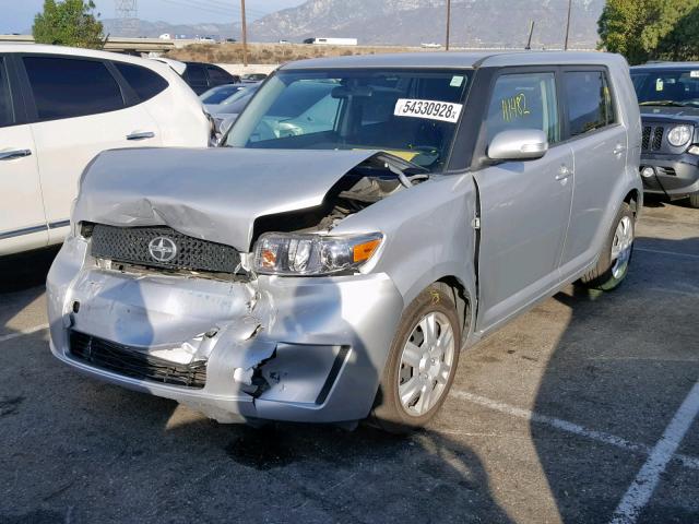 JTLZE4FE7A1104066 - 2010 TOYOTA SCION XB 银色 照片 2