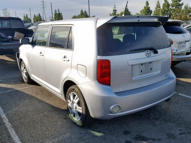 JTLZE4FE7A1104066 - 2010 TOYOTA SCION XB 银色 照片 3