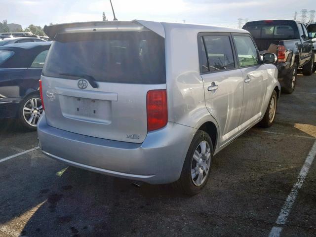 JTLZE4FE7A1104066 - 2010 TOYOTA SCION XB 银色 照片 4