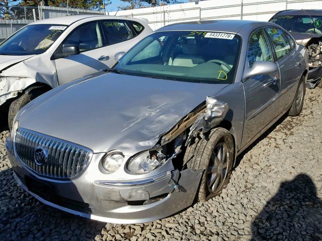 2G4WD582381148222 - 2008 BUICK LACROSSE C GRAY photo 2