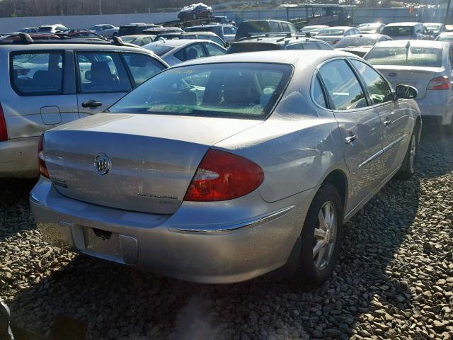 2G4WD582381148222 - 2008 BUICK LACROSSE C GRAY photo 4