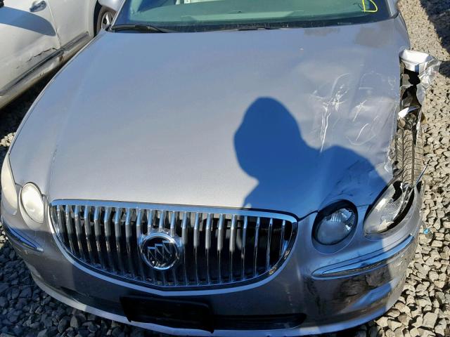 2G4WD582381148222 - 2008 BUICK LACROSSE C GRAY photo 7