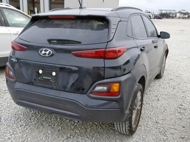 KM8K22AA3JU105112 - 2018 HYUNDAI KONA SEL BLACK photo 4