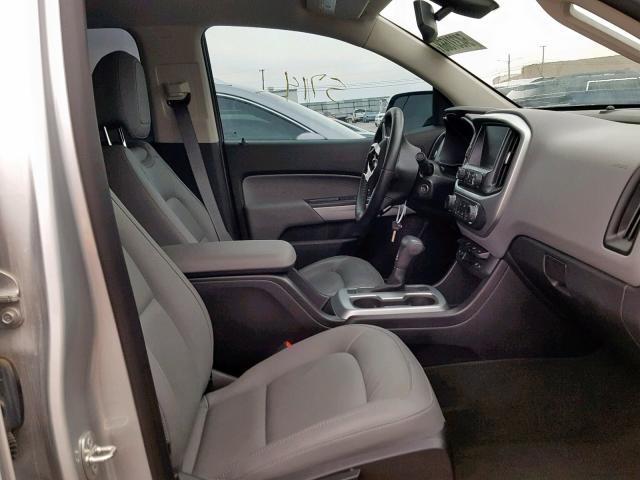 1GCGSCE31G1200886 - 2016 CHEVROLET COLORADO L SILVER photo 5
