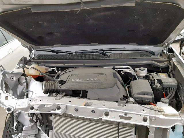 1GCGSCE31G1200886 - 2016 CHEVROLET COLORADO L SILVER photo 7