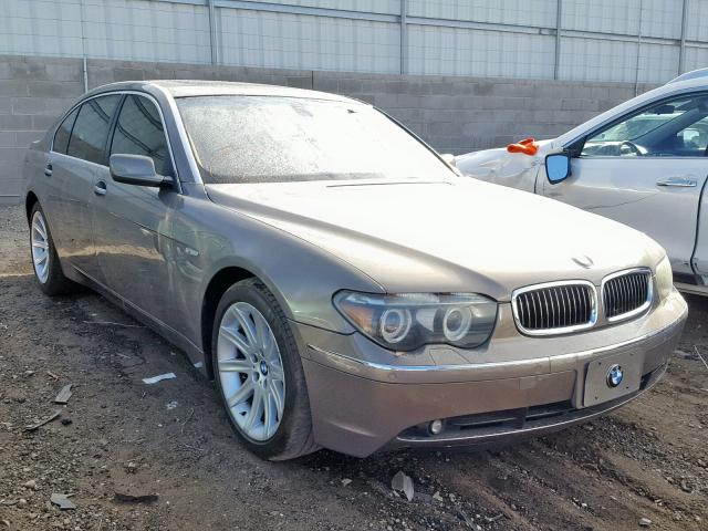 WBAGN63515DS56543 - 2005 BMW 745 LI BROWN photo 1