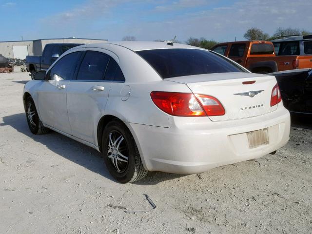 1C3LC46K48N244368 - 2008 CHRYSLER SEBRING LX WHITE photo 3