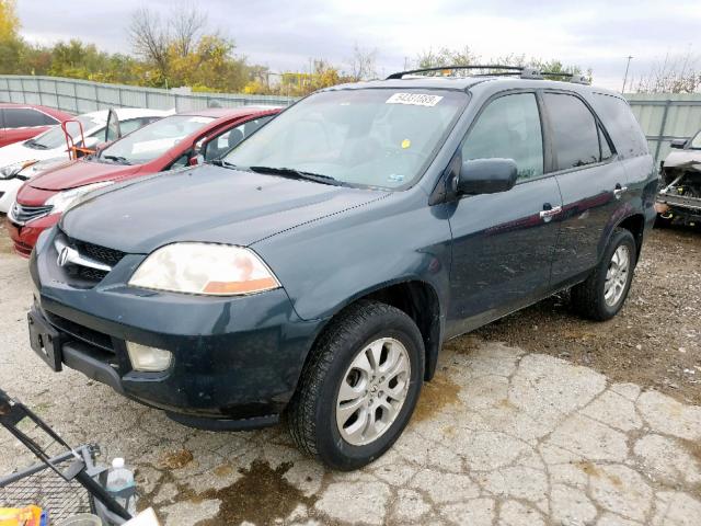 2HNYD18823H546641 - 2003 ACURA MDX TOURIN CHARCOAL photo 2