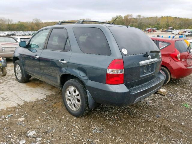 2HNYD18823H546641 - 2003 ACURA MDX TOURIN CHARCOAL photo 3