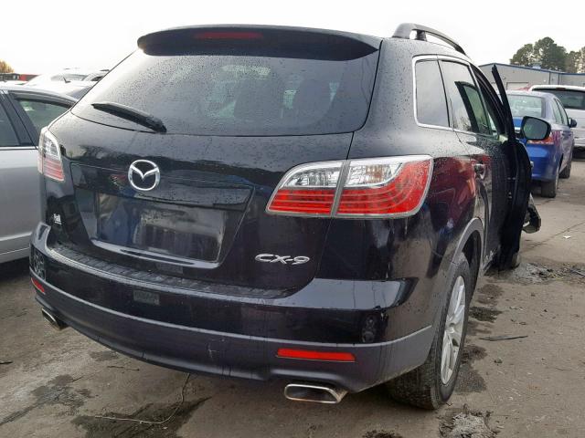 JM3TB2MA4A0200071 - 2010 MAZDA CX-9 BLACK photo 4