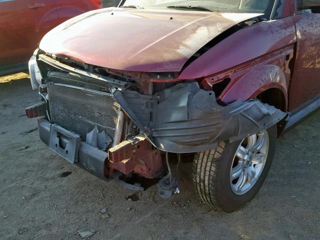 5J6YH27766L000113 - 2006 HONDA ELEMENT EX RED photo 9