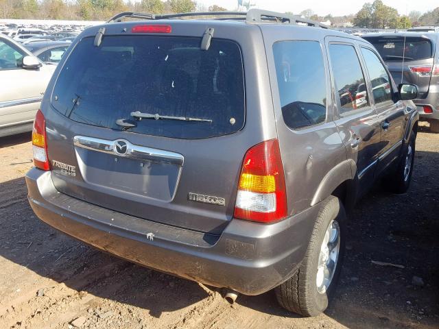 4F2CZ96113KM08023 - 2003 MAZDA TRIBUTE ES GRAY photo 4