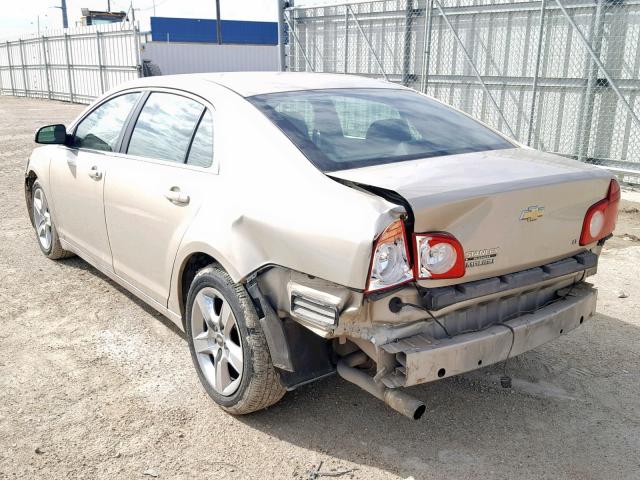 1G1ZH57B394266485 - 2009 CHEVROLET MALIBU 1LT თაფლისფერი ფოტო 3