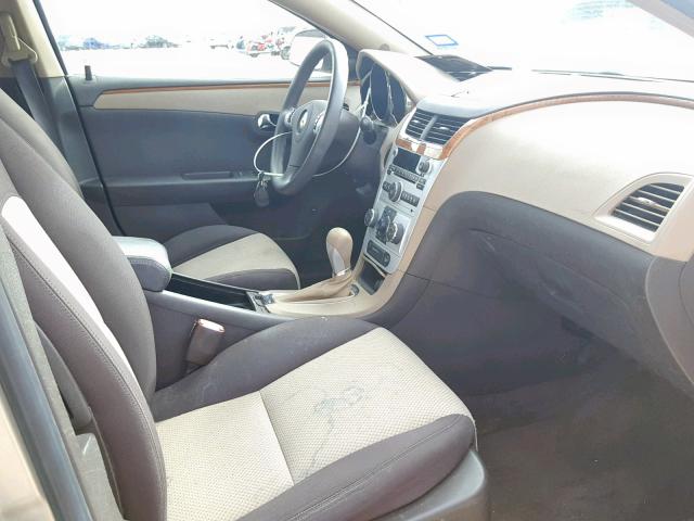 1G1ZH57B394266485 - 2009 CHEVROLET MALIBU 1LT თაფლისფერი ფოტო 5