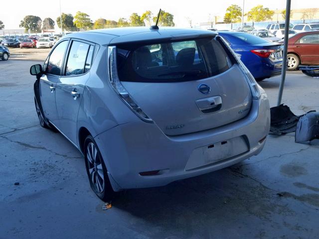 1N4BZ0CP0GC311501 - 2016 NISSAN LEAF SV SILVER photo 3