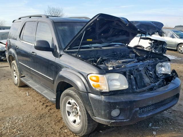 5TDBT48A11S022897 - 2001 TOYOTA SEQUOIA LI BLACK photo 1