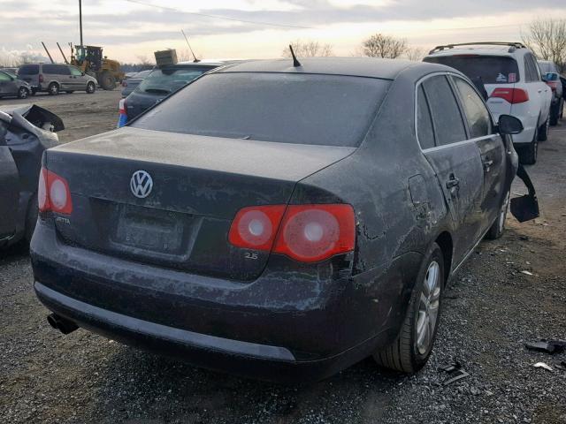 3VWDG71K47M128451 - 2007 VOLKSWAGEN JETTA 2.5 BLACK photo 4